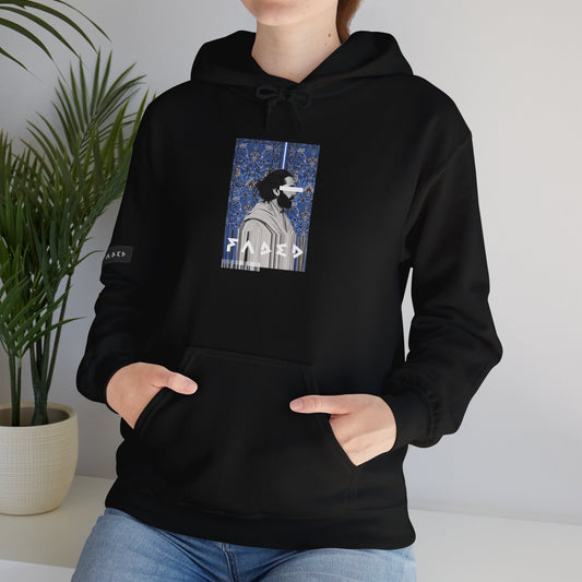 Blue Arabian Style Unisex oversized hoodie